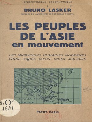 cover image of Les peuples de l'Asie en mouvement